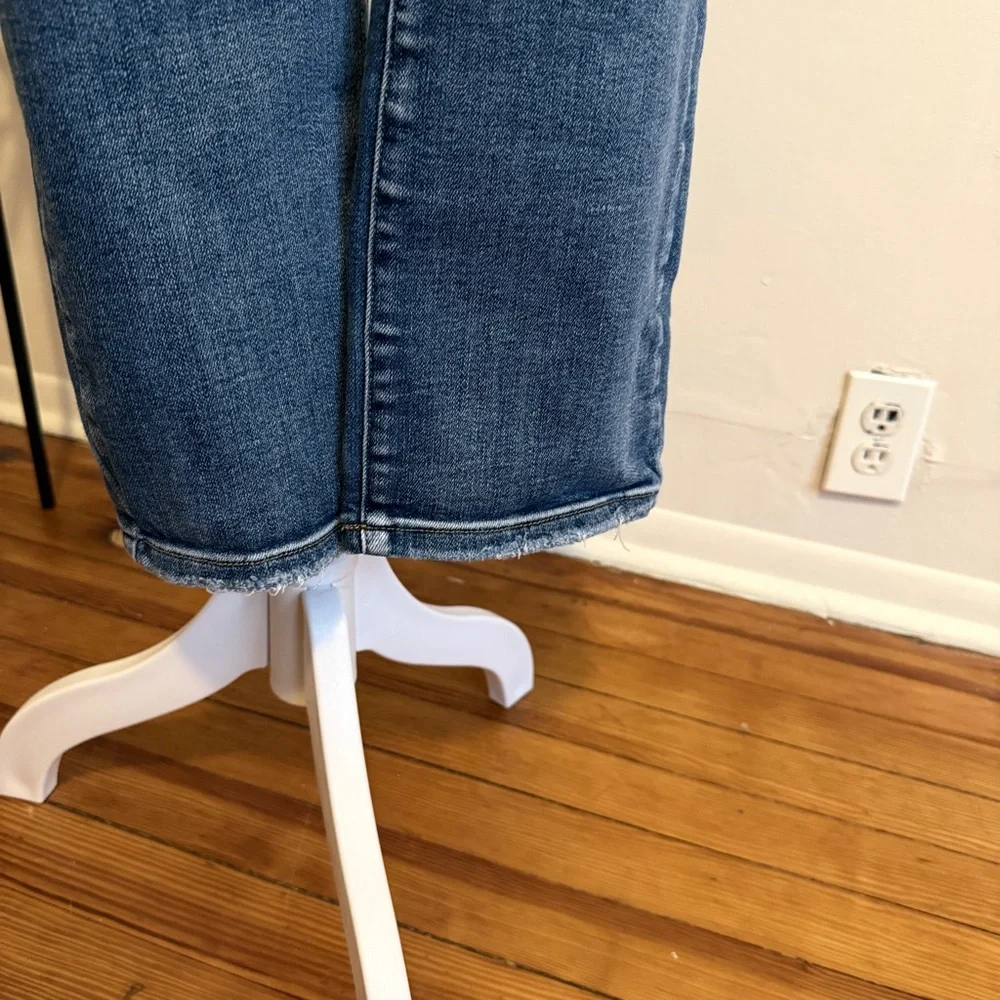 Risen | Classic Medium Wash Straight Leg Jeans - Picture 5 of 12